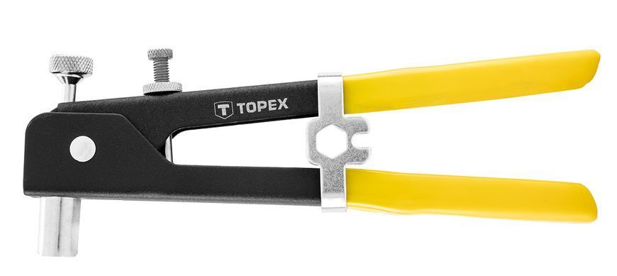 Заклепочник Topex 43E111 для встановлення різьбових заклепок M3, M4, M5, M6, M8