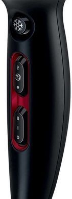 Philips Фен Professional, 2100Вт, 3 режими, іонізація, хол. обдув, чорний (185220) HPS910/00 фото