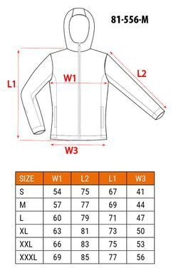 Кофта Neo Tools 81-556-M, Трикотажна, Softshell