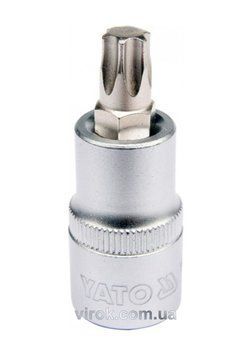 Головка торцева YATO квадрат 1/2 "TORX" Т50, L= 55 мм