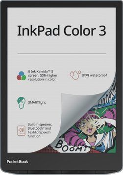 PocketBook Електронна книга 743C InkPad Color 3, Stormy Sea (369938) PB743K3-1-CIS фото