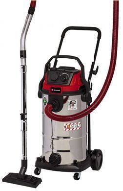 Einhell Пилосос професійний TE-VC 2340 SACL, 1500Вт, 225мБар, контейнер 40л, розетка, клас L, 10.1кг (375004) 2342470 фото