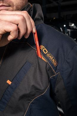 Робоча куртка NEO TOOLS 81-207 Garage, 100% бавовна Ripstop, посилення Oxford, CE L