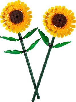 Конструктор LEGO Icons Botanicals Подсолнухи