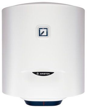 Водонагрівач електр. Ariston круглий BLU1 R PL DRY, 50л, 1,5кВт, сухий тен, мех. кер-ння, C, Італія, білий (311598) 3201453 фото
