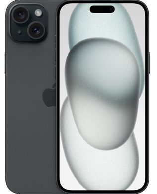 Смартфон APPLE iPhone 15 128GB (black) MTP03RX/A фото