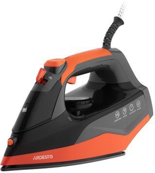 ARDESTO Праска IR-C2233-GR, 2200Вт, 340мл, керам. підошва, чорно-помаранчевий (360285) IR-C2233-GR фото