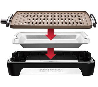 Гриль Russell Hobbs George Foreman 25850-56 Smokeless BBQ Grill (6651558) 23861036001 фото
