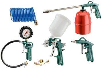 Набір пневматичних інструментів Metabo LPZ 7 Set, 7шт (363468) 601586000 фото