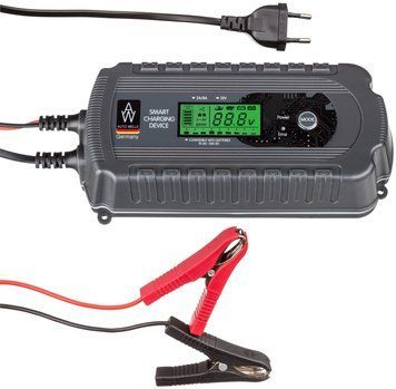 Зарядний пристрій Konner&Sohnen Auto Welle AW05-1208, 230В, 12В, 2A/8A, для STD/AGM/GEL 10-160А-год, режими швидкий та повільний (372940)