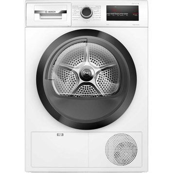 Bosch Сушильна машина тепловий насос, 8кг, A++, 60см, дисплей, білий (364005) WTH85205UA фото