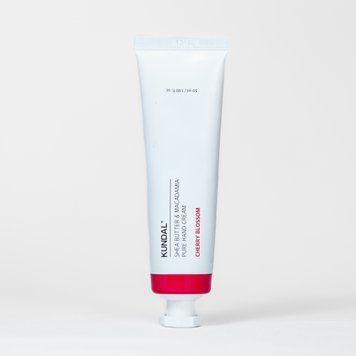 Крем для рук "Вишневий Цвіт" Kundal Shea Butter & Macadamia Pure Hand Cream Cherry Blossom 50ml