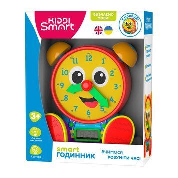 Интерактивная двуязычная обучающая игрушка &ndash; SMART-ЧАСЫ (украинский и английский) 407752-43 фото