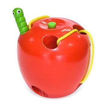 Деревянная шнуровка Viga Toys Яблочко (56276) dt_599 фото