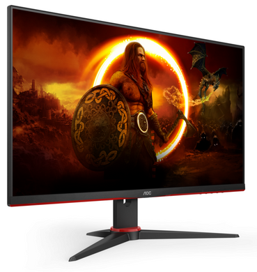 Монiтор TFT AOC 23.8" 24G2SPAE/BK IPS 165Hz 1ms 2*HDMI DP MM Black/Red 24G2SPAE/BK фото