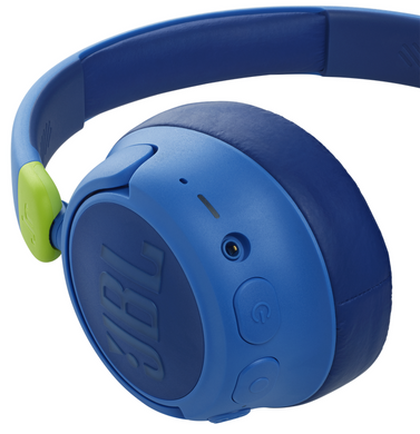 Навушники JBL JR460NC Blue (JBLJR460NCBLU) (6757622) JBLJR460NCBLU фото