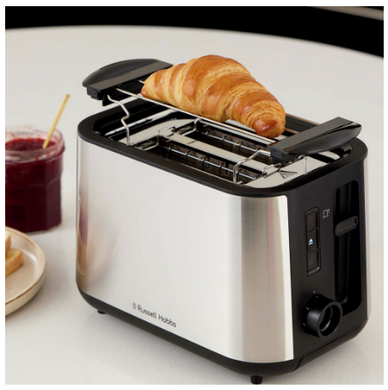 Тостер Russell Hobbs 27390-56 Heaton Brushed 2Slice Toaster (7030835) 25210036001 фото