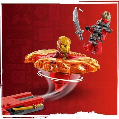 Конструктор LEGO NINJAGO Дракон Кая Спін-джитсу 54 деталі (71823)