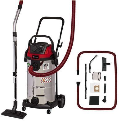 Einhell Пилосос професійний TE-VC 2340 SACL, 1500Вт, 225мБар, контейнер 40л, розетка, клас L, 10.1кг (375004) 2342470 фото