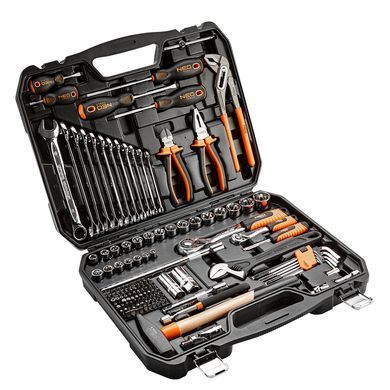Набір інструментів Neo Tools 08-945, 143 предметів. 08-945 фото
