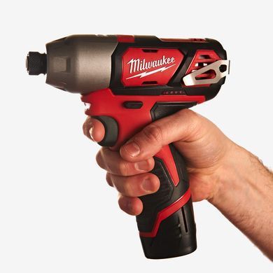 Гвинтокрут акумуляторний 1/4'' HEX MILWAUKEE, M12 BID-202C 4933441960 фото