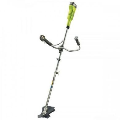 Тример садовий акумуляторний Ryobi RBC18X20B4F ONE+ 18В акб 1х4А&middot;год 20см ніж/ліска 30см велосипедна рукоять ремені Vertebrae 4.7кг (354375) 5133003713 фото