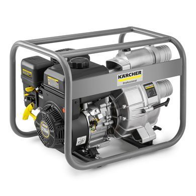 Мотопомпа бензинова Karcher WWP 45 для брудної води, 45м3/г (750л/хв), 6.9 к.с., 166 см/куб, 36кг 1.042-210.0 фото