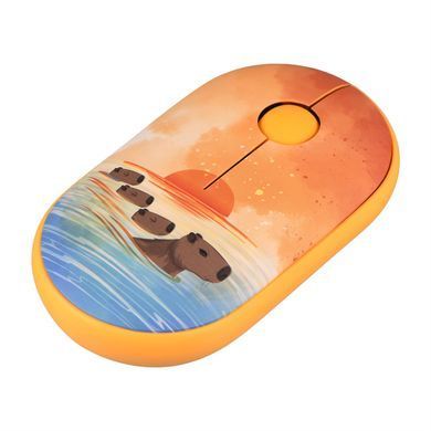2E Миша MF300 CAPYBARA:SUNSET Silent WL BT, жовтий (374317) 2E-MF300WCAPIBARAYW фото