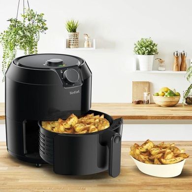 Tefal Мультипіч EasyFry Classic XL, 1500Вт, чаша-4.2л, механічне керув., пластик, чорний (366701) EY201815 фото