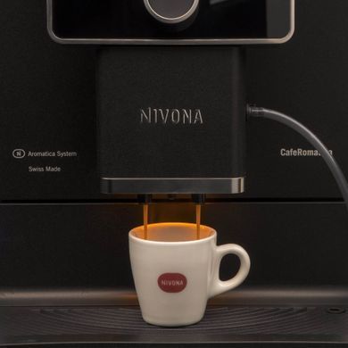 Nivona Кавамашина автоматична CafeRomatica NICR 930, 1455 Вт., резервуар для води 1.8 л., 15 Бар., сенсор, капучінатор, чорний. (351160) NICR960 фото