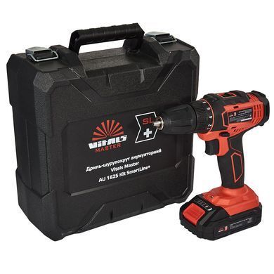 Дриль-шурупокрут акумуляторний Vitals Master AU 1825 Kit SmartLine+ V184442 фото