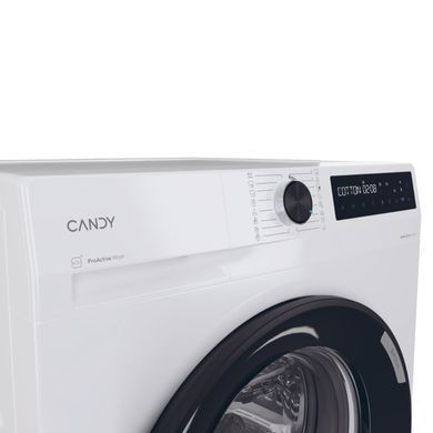 Candy Пральна машина фронтальна, 8кг, 1400, A+++, 53см, дисплей, пара, інвертор, білий (381634) BR48B6-S фото