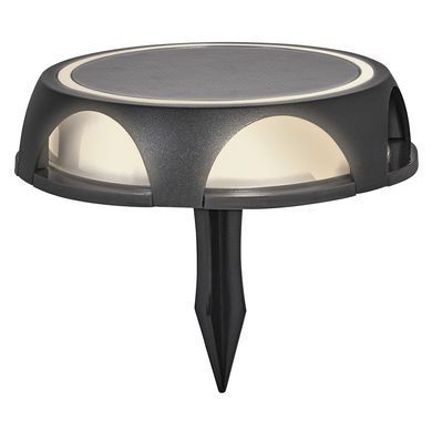 Світильник автономний LEDVANCE ENDURA STYLE ROUND SOLAR UTILI 1.2Вт 3000K 60Лм чорний (376740)