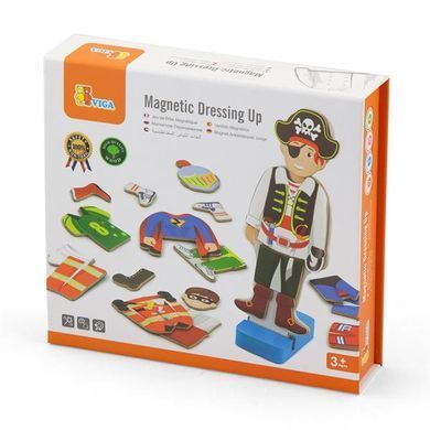 Набор магнитов Viga Toys Гардероб мальчика (50021) dt_2327 фото
