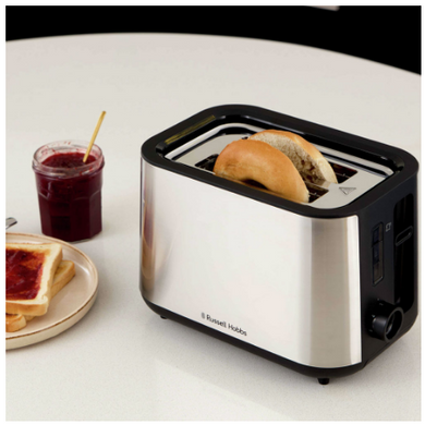 Тостер Russell Hobbs 27390-56 Heaton Brushed 2Slice Toaster (7030835) 25210036001 фото