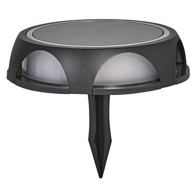 Світильник автономний LEDVANCE ENDURA STYLE ROUND SOLAR UTILI 1.2Вт 3000K 60Лм чорний (376740)