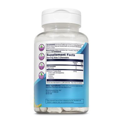 Dino-Dophilus&trade; Kids Probiotic - 60 chewables Black Cherry