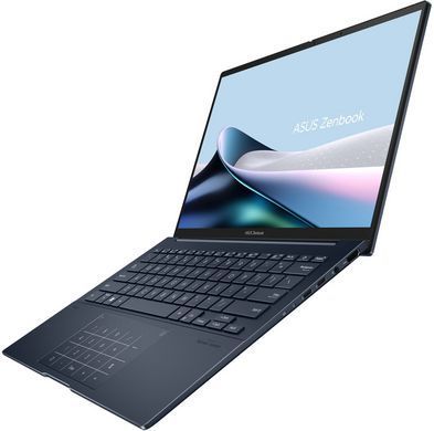 ASUS Ноутбук Zenbook 14 UX3405MA-PP301X 14" 3K OLED, Intel Ultra 9 185H, 32GB, F1TB, UMA, Win11P, Блакитний (378393) 90NB11R1-M00DH0 фото