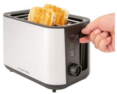 Тостер Russell Hobbs 27390-56 Heaton Brushed 2Slice Toaster (7030835) 25210036001 фото