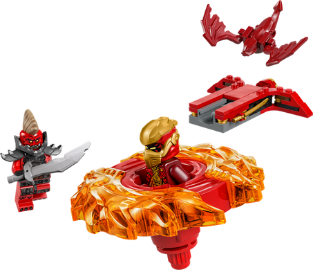 Конструктор LEGO NINJAGO Дракон Кая Спін-джитсу 54 деталі (71823)