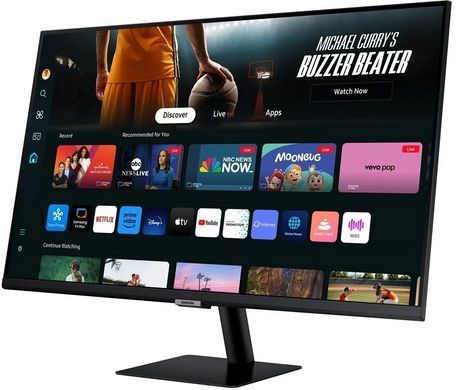 Samsung Монітор 32"S32DM702 HDMI, USB, Bluetooth, VA, 3840x2160, 4ms (380072) LS32DM702UIXUA фото