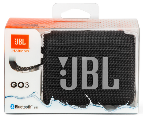 Комп.Акустика JBL GO 3 Black (JBLGO3BLK) JBLGO3BLK фото