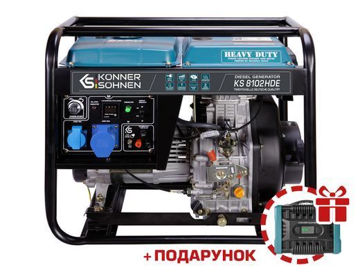 Дизельний генератор KS 8102HDE (EURO II) KS 8102HDE фото
