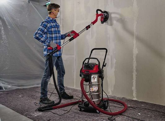 Einhell Пилосос професійний TE-VC 2340 SACL, 1500Вт, 225мБар, контейнер 40л, розетка, клас L, 10.1кг (375004) 2342470 фото