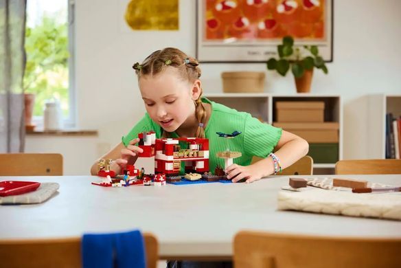 Конструктор LEGO Minecraft Грибной дом