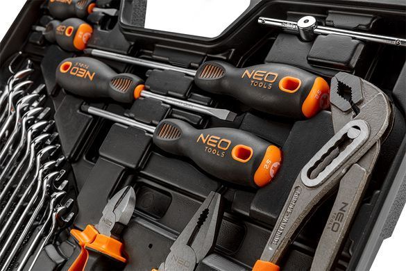 Набір інструментів Neo Tools 08-945, 143 предметів. 08-945 фото