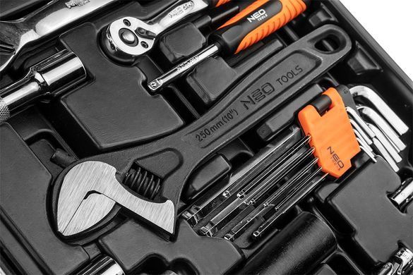 Набір інструментів Neo Tools 08-945, 143 предметів. 08-945 фото