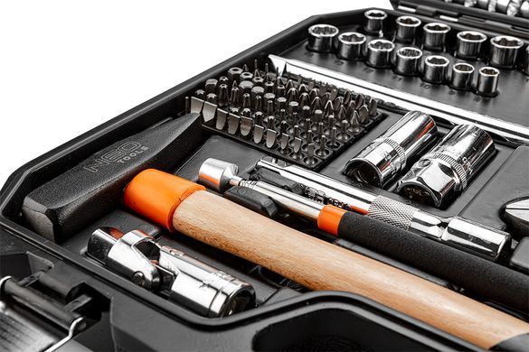 Набір інструментів Neo Tools 08-945, 143 предметів. 08-945 фото
