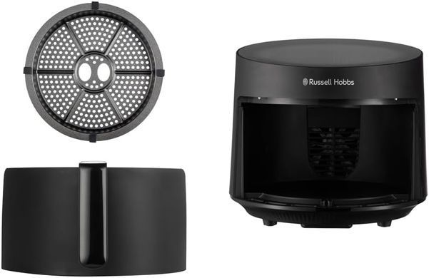 Russell Hobbs Мультипіч Satisfry Panoramic- 1500Вт, чаша-5л, сенсорне управл., 10 авто. програм, пластик/скло, чорний (385895) 27420-56 фото