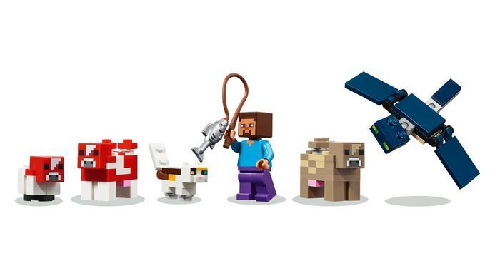 Конструктор LEGO Minecraft Грибной дом